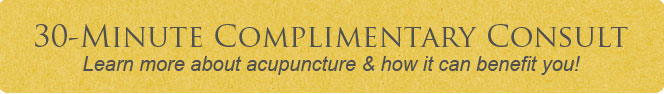 Complimentary Consultation - Learn more about acupuncture